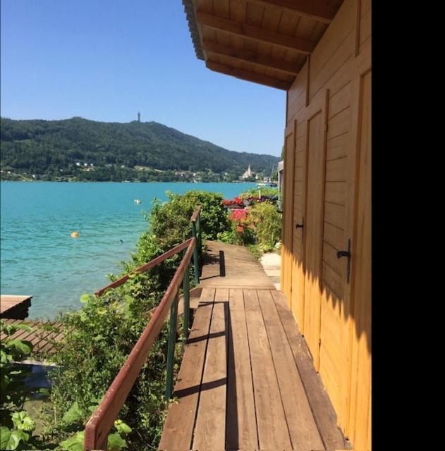 Seehaus Hochauer Direkter Seezugang Woerthersee Apartment Portschach am Woerthersee Exterior photo